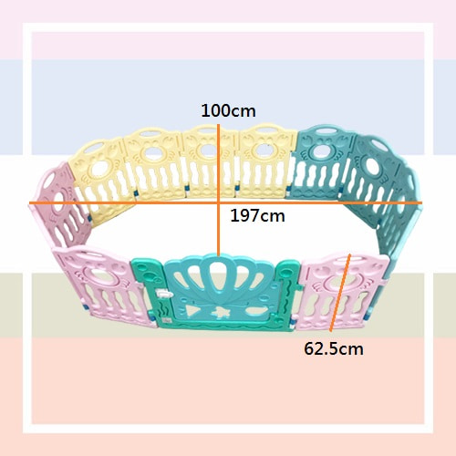 【親親 Ching Ching】螃蟹遊戲圍欄 PY-13 (12片圍欄＋1片門片)-圍欄出租 (7)-i0uVM.jpg